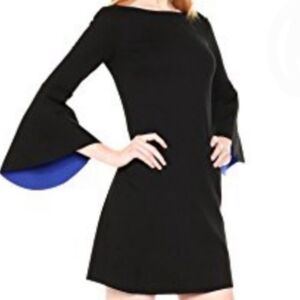 NWT Bailey 44 High Born Black Dress Size X-Small Long Sleeve Bell Sleeves LBD